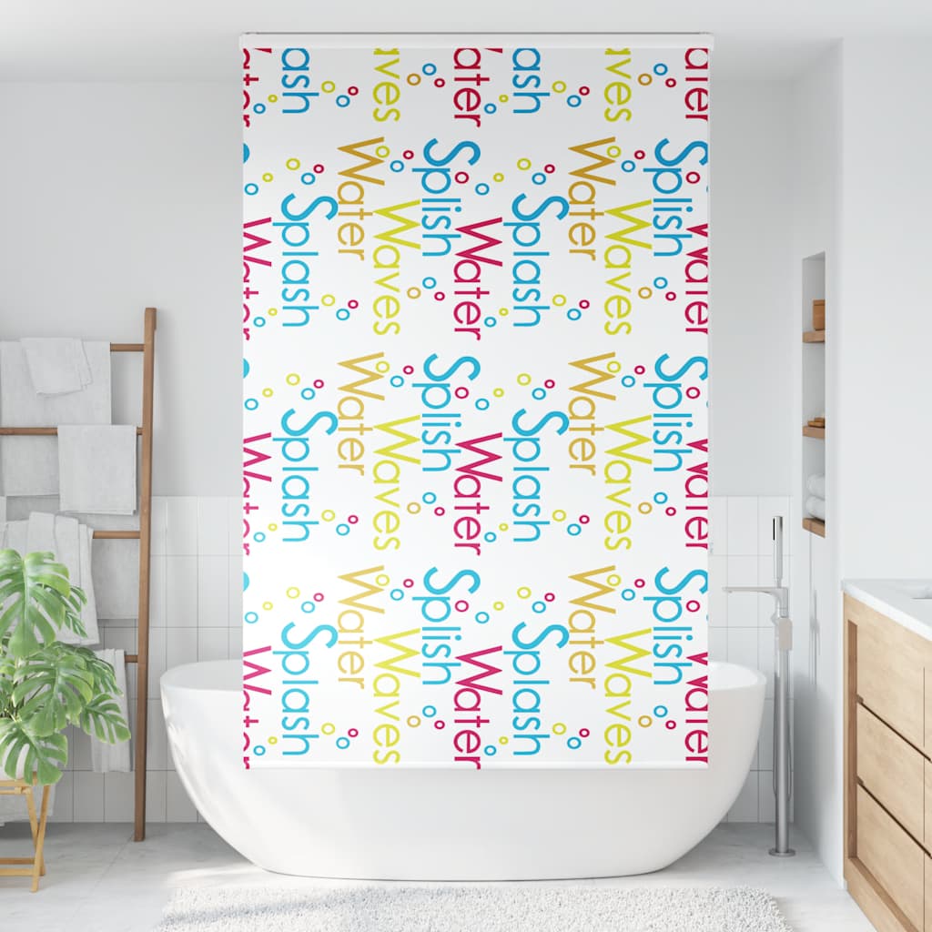 Rolo zavjesa za tuš s kazetom 140x240 cm širina tkanine 136 cm