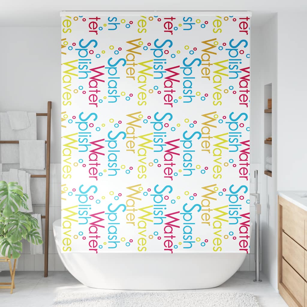 Rolo zavjesa za tuš s kazetom 150x240 cm širina tkanine 146 cm