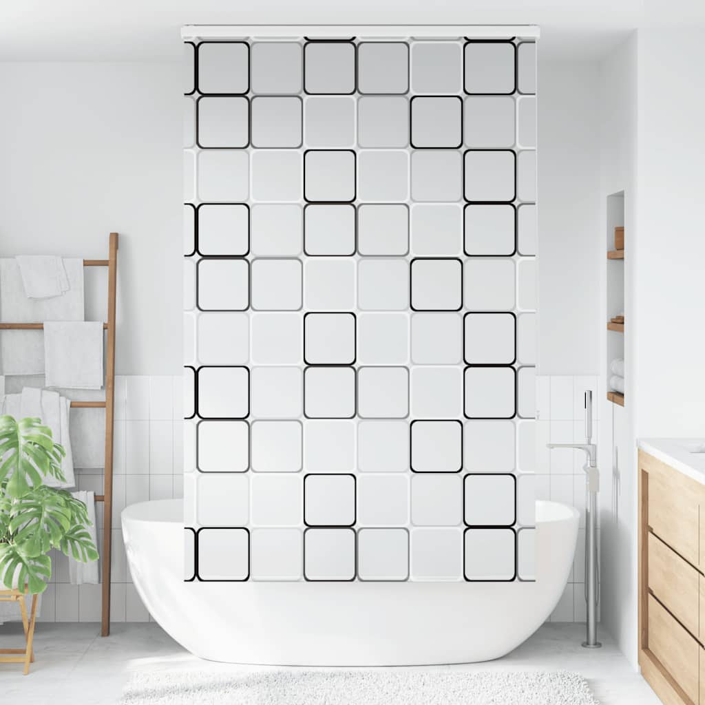 Rolo zavjesa za tuš s kazetom 120x240 cm širina tkanine 116 cm