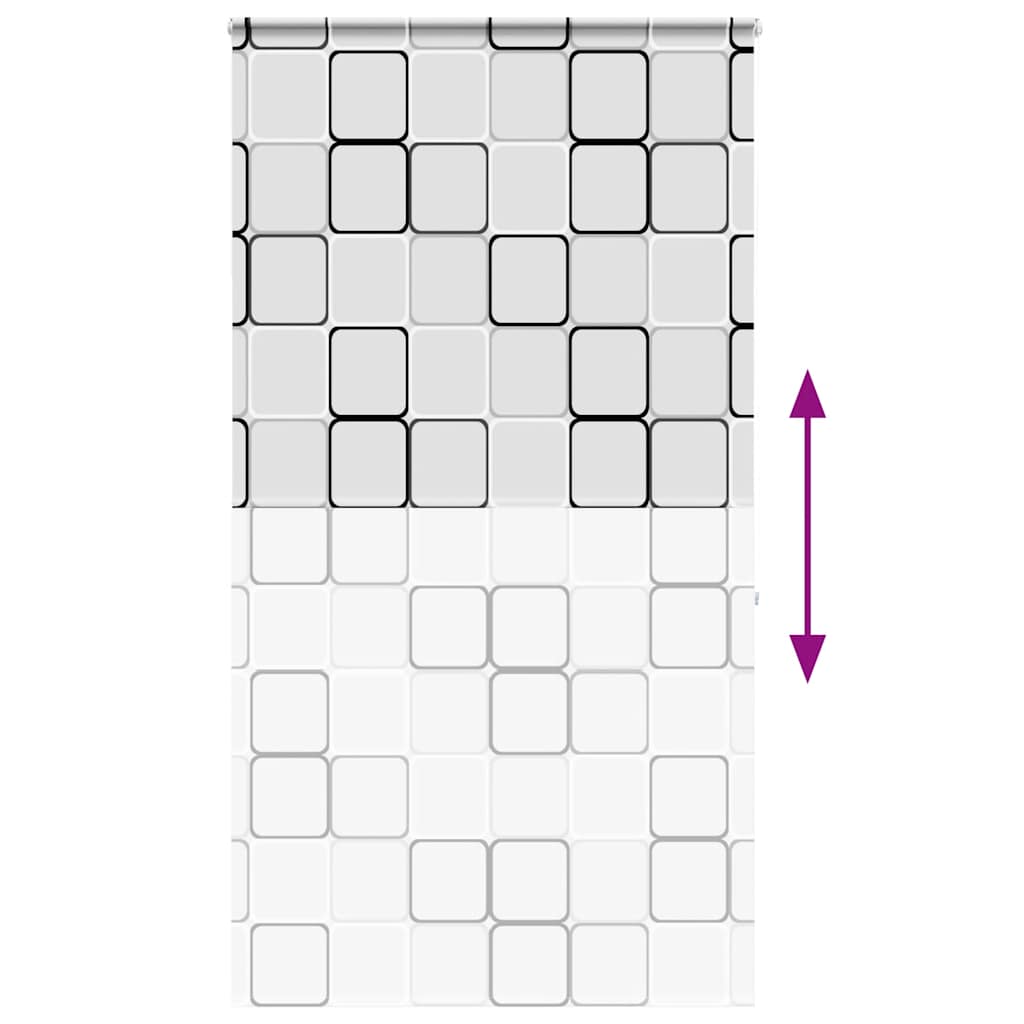 Rolo zavjesa za tuš s kazetom 130x240 cm širina tkanine 126 cm
