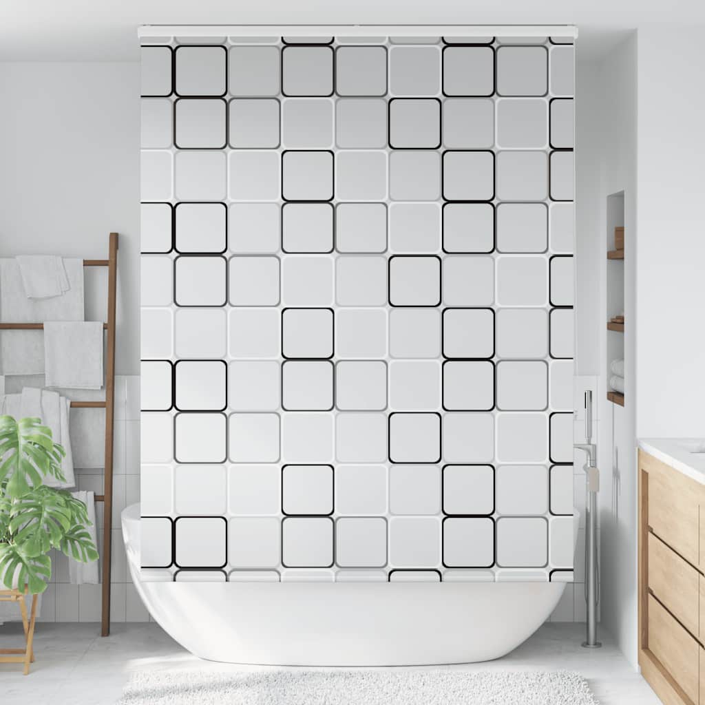 Rolo zavjesa za tuš s kazetom 160x240 cm širina tkanine 156 cm