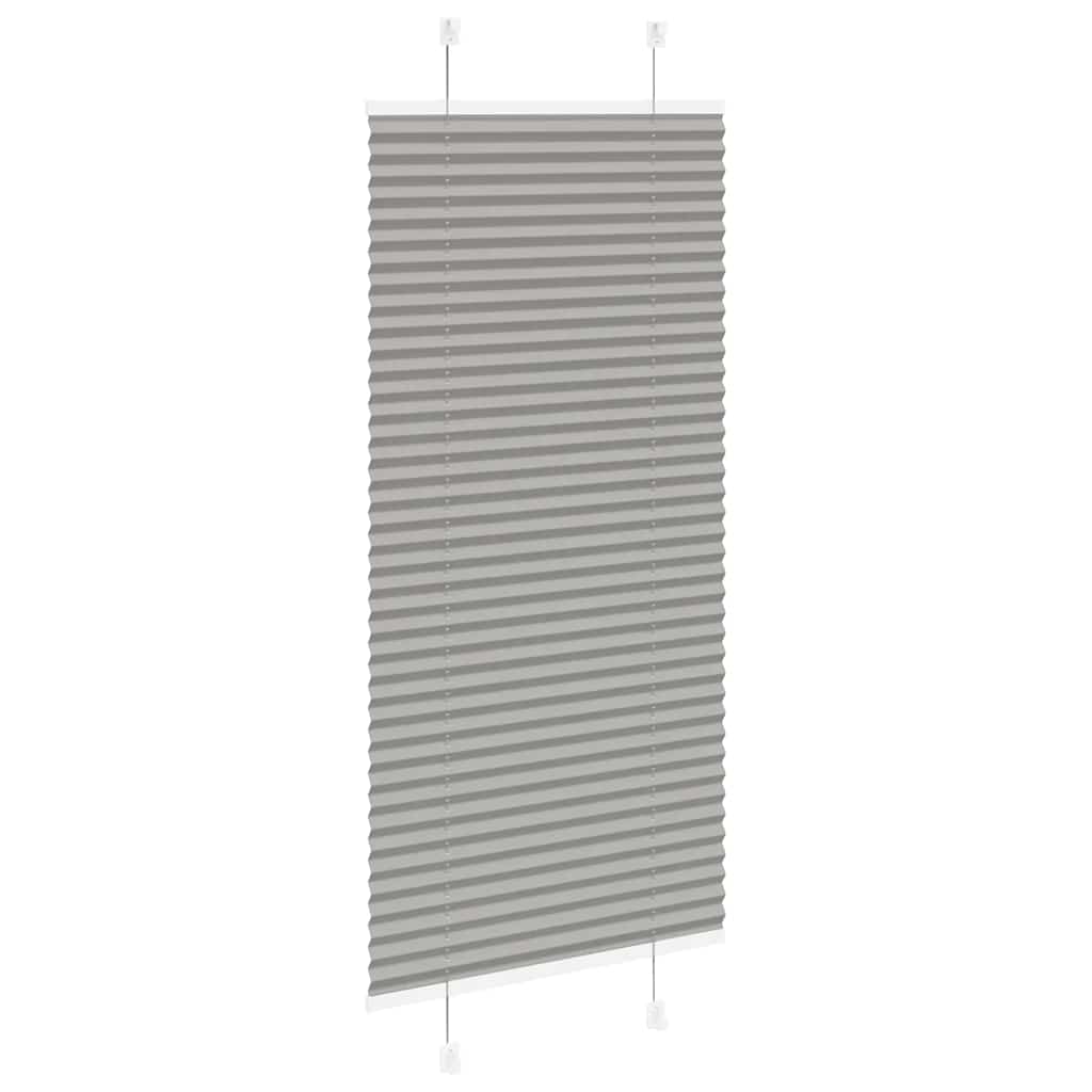 Plisirana roleta antracit 65x150 cm širina tkanine 64,4 cm