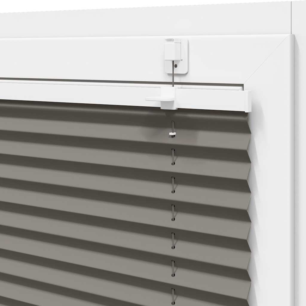 Plisirana roleta antracit 65x150 cm širina tkanine 64,4 cm