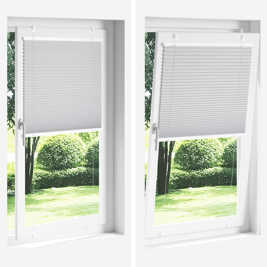 Plisirana roleta antracit 95x150 cm širina tkanine 94,4 cm