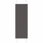 Plisirana roleta crna 50x150 cm širina tkanine 49,4 cm