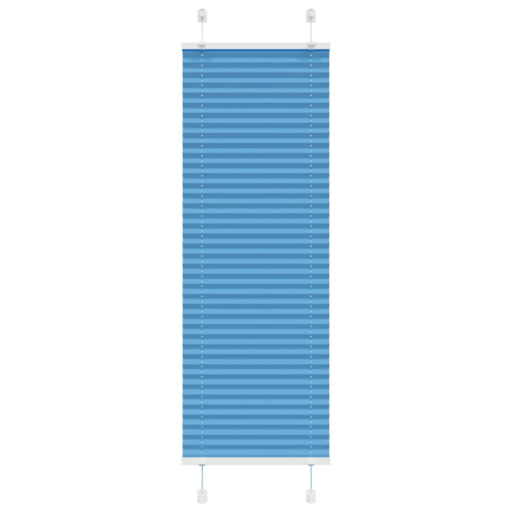 Plisirana zavjesa Plava 50x150 cm Širina tkanine 49,4 cm Poliester