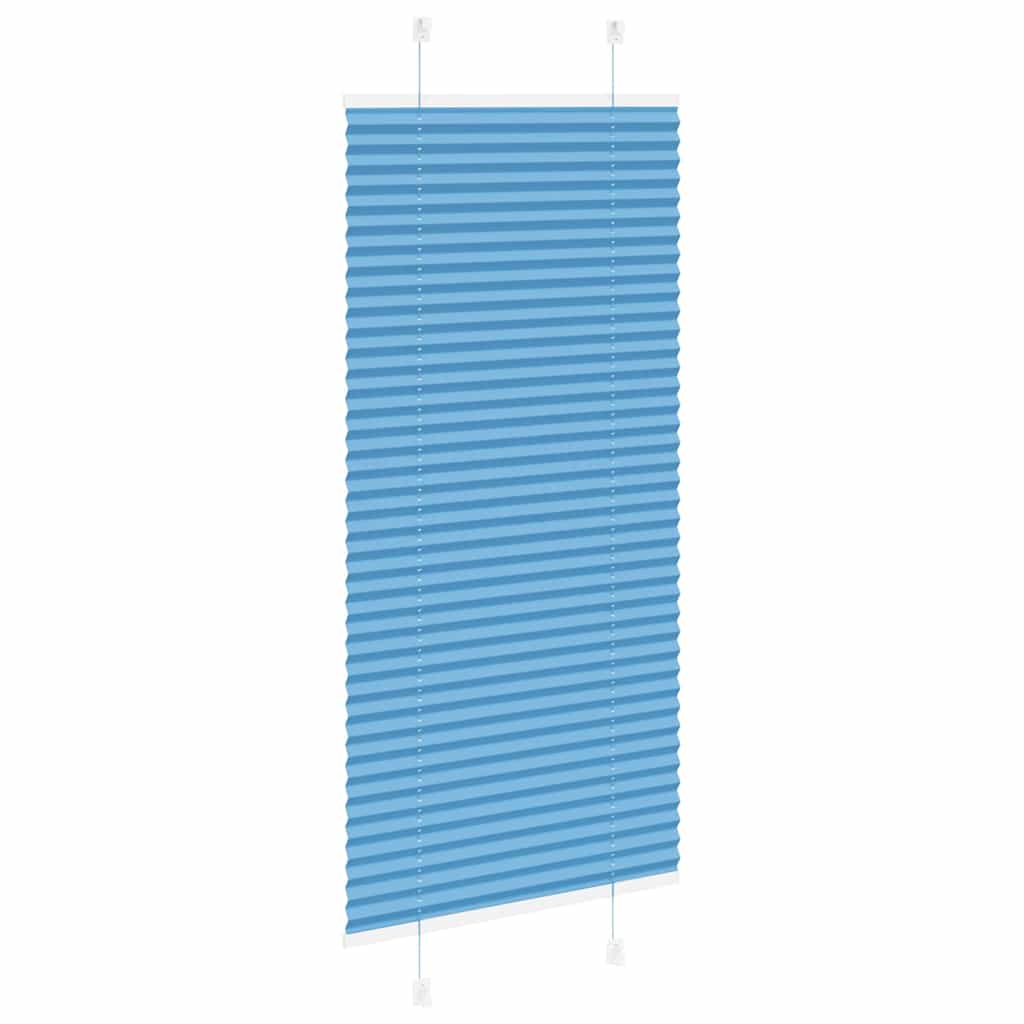 Plisirana zavjesa Plava 60x150 cm Širina tkanine 59,4 cm Poliester