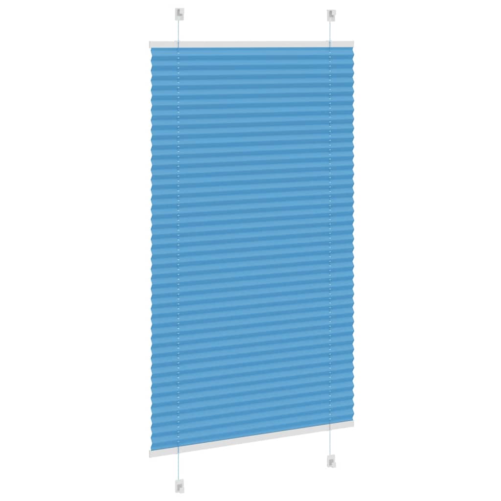 Plisirana zavjesa Plava 70x150 cm Širina tkanine 69,4 cm Poliester