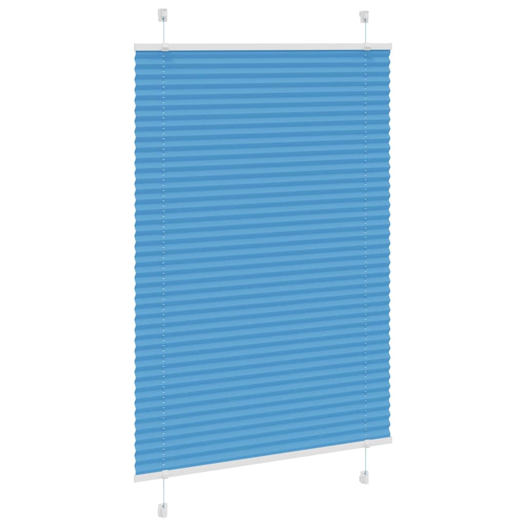 Plisirana roleta plava 100x150 cm širina tkanine 99,4 cm