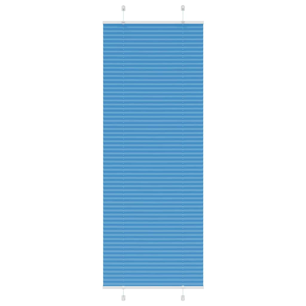 Plisirana zavjesa Plava 70x200 cm Širina tkanine 69,4 cm Poliester