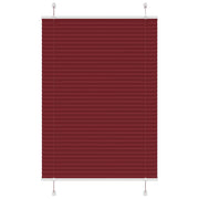 Plisirana roleta Bordeaux crvena 90x150 cm Širina tkanine