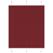 Plisirana roleta Bordeaux crvena 105x150 cm Širina tkanine