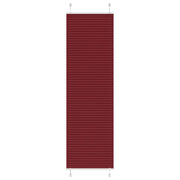 Plisirana zavjesa Bordo crvena 65x200 cm Širina tkanine 64,4 cm Poliester