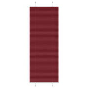 Plisirana zavjesa Bordo crvena 70x200 cm Širina tkanine 69,4 cm Poliester
