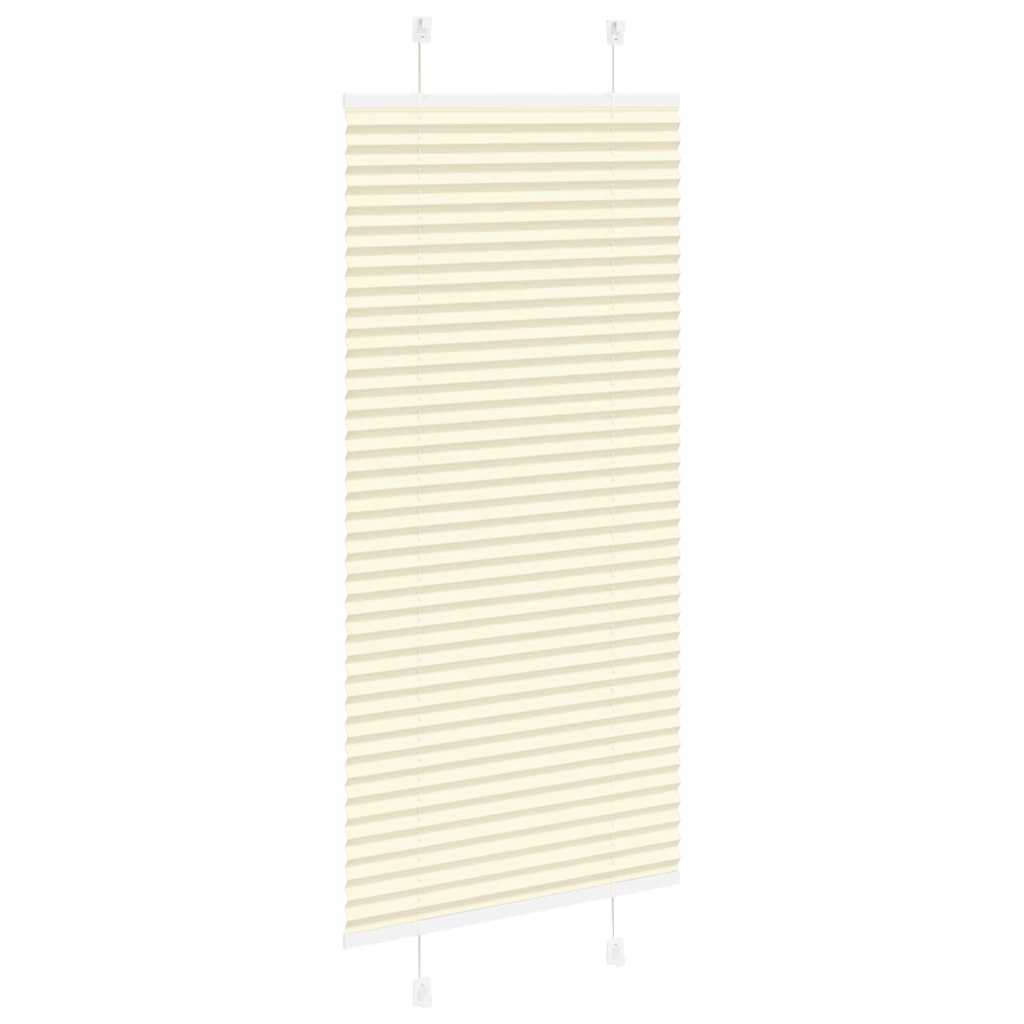 Plisirana roleta krem 60x100 cm širina tkanine 59,4 cm