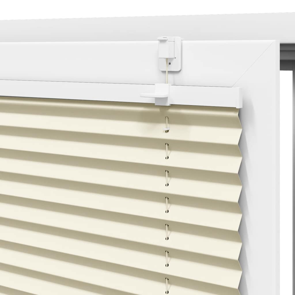 Plisirana roleta krem 105x100 cm širina tkanine 104,4 cm