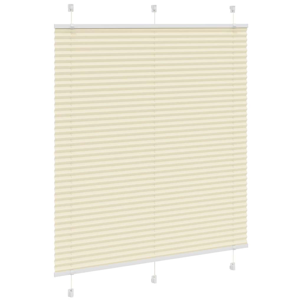 Plisirana roleta krem 115x100 cm širina tkanine 114,4 cm
