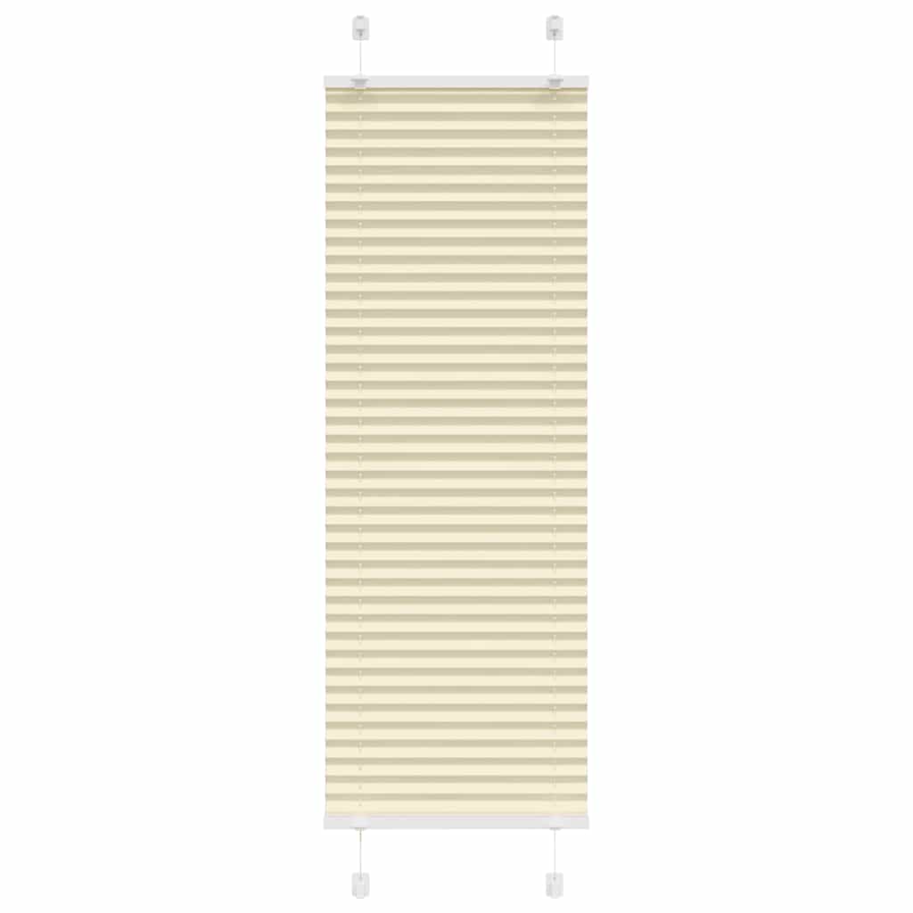 Plisirana roleta krem 40x150 cm širina tkanine 39,4 cm