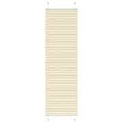 Plisirana zavjesa krem boje 60x200 cm Širina tkanine 59,4 cm Poliester