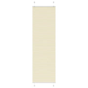 Plisirana zavjesa krem boje 65x200 cm Širina tkanine 64,4 cm Poliester