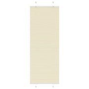 Plisirana zavjesa krem boje 75x200 cm Širina tkanine 74,4 cm Poliester