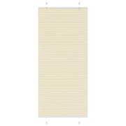 Plisirana zavjesa krem boje 100x200 cm Širina tkanine 99,4 cm Poliester