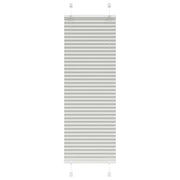 Plisirana roleta svijetlosiva 40x100 cm širina tkanine