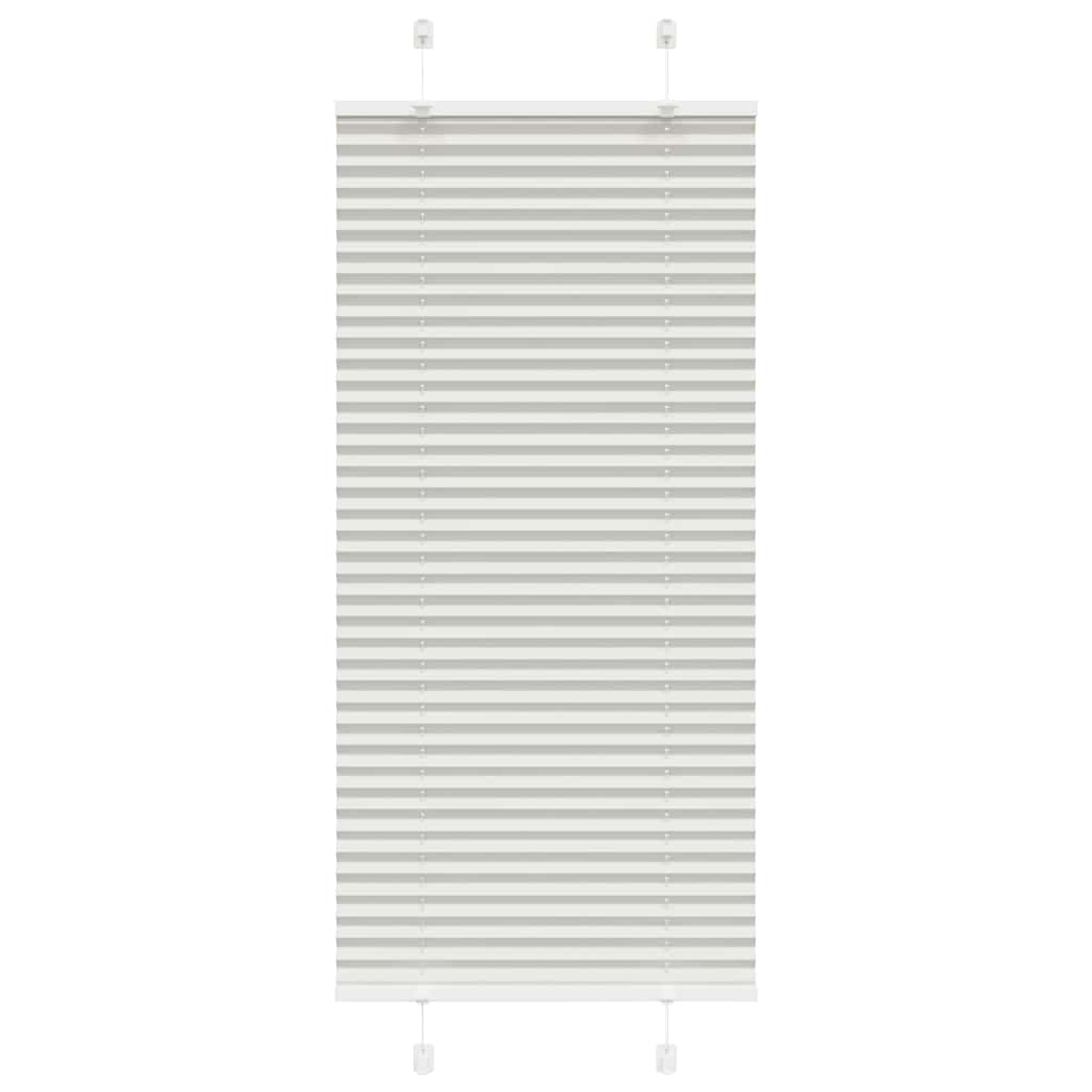 Plisirana roleta svijetlosiva 60x100 cm širina tkanine 59,4 cm