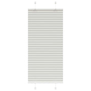 Plisirana roleta svijetlosiva 60x100 cm širina tkanine 59,4 cm