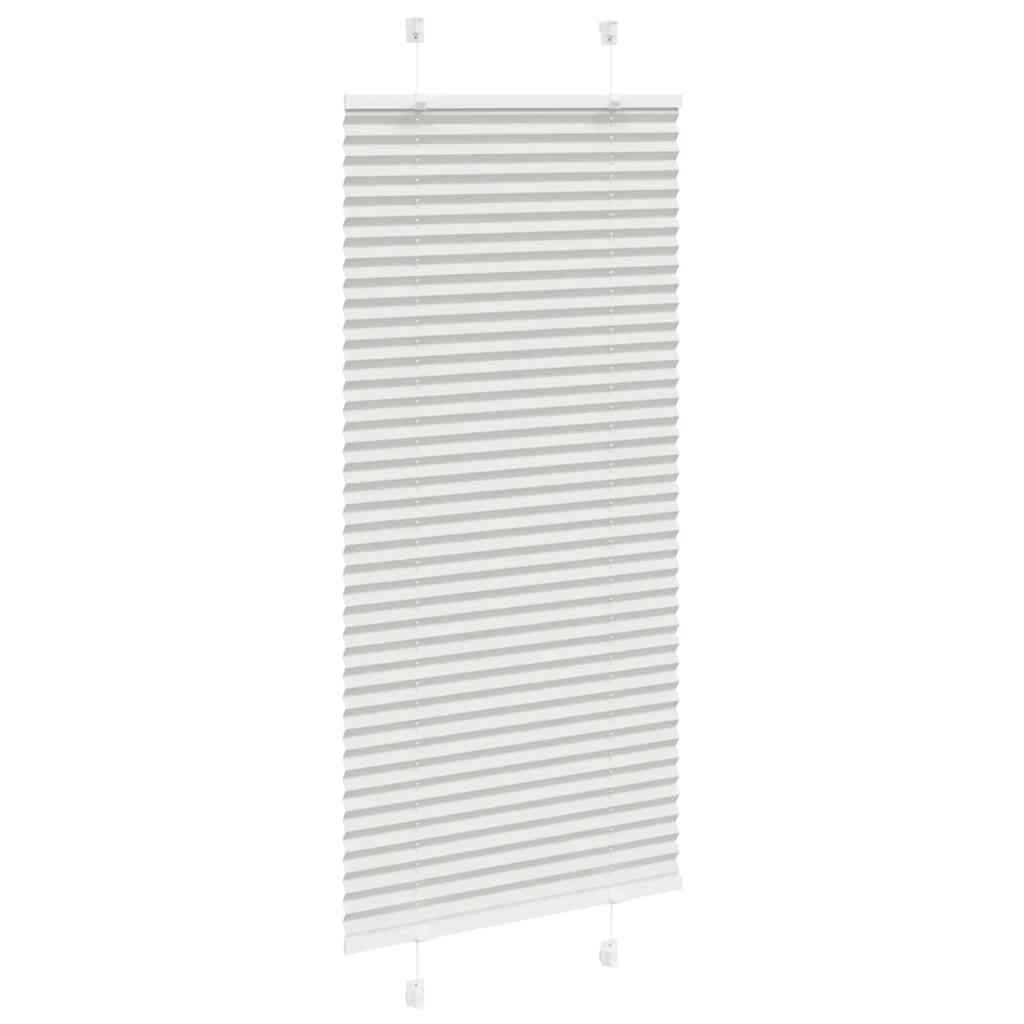 Plisirana roleta svijetlosiva 60x100 cm širina tkanine 59,4 cm