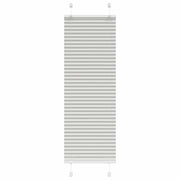 Plisirana roleta svijetlosiva 40x150 cm širina tkanine 39,4 cm