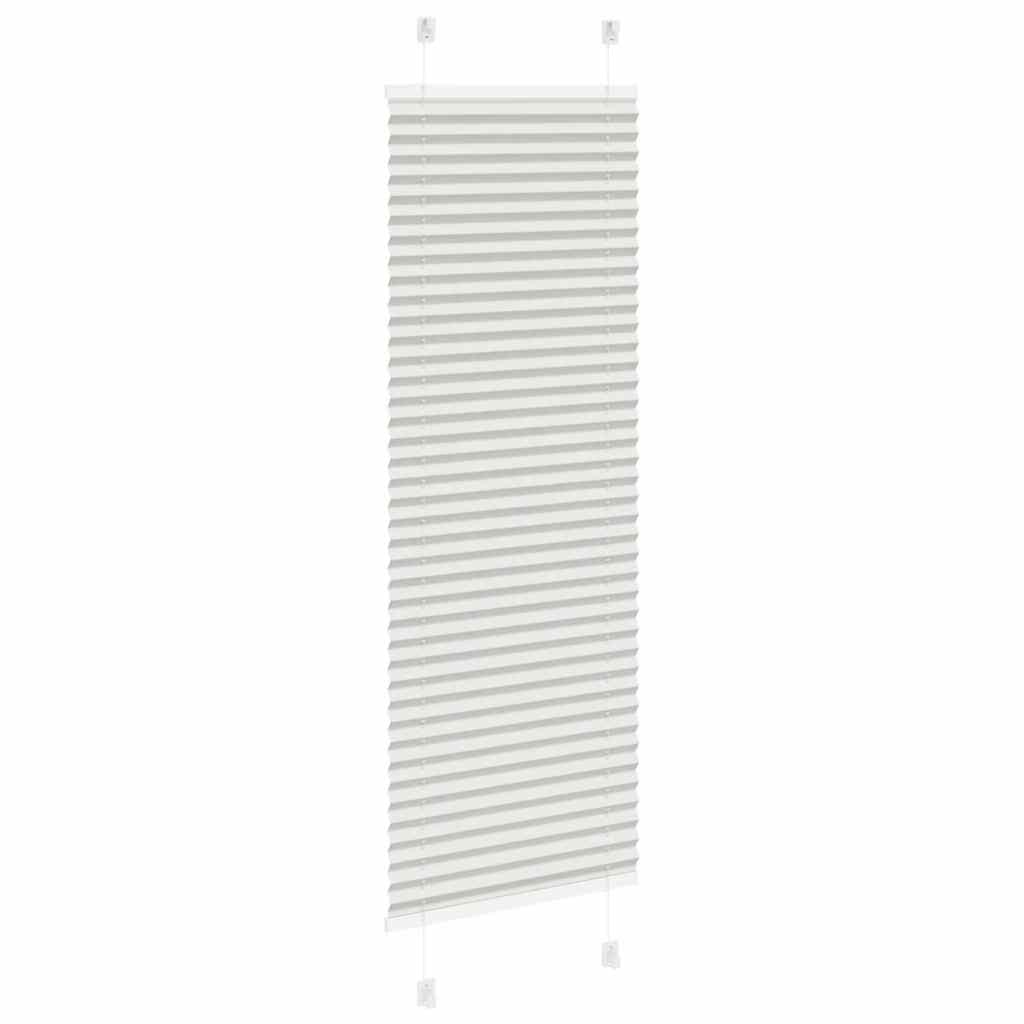 Plisirana roleta svijetlosiva 50x150 cm širina tkanine 49,4 cm