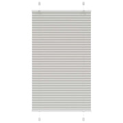 Plisirana roleta svijetlosiva 70x150 cm širina tkanine 69,4 cm