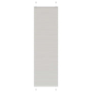 Plisirana roleta svijetlosiva 60x200 cm širina tkanine 59,4 cm
