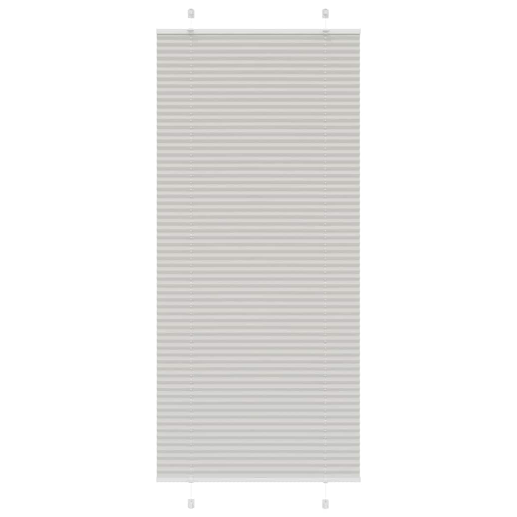Plisirana roleta svijetlosiva 100x200 cm širina tkanine 99,4 cm