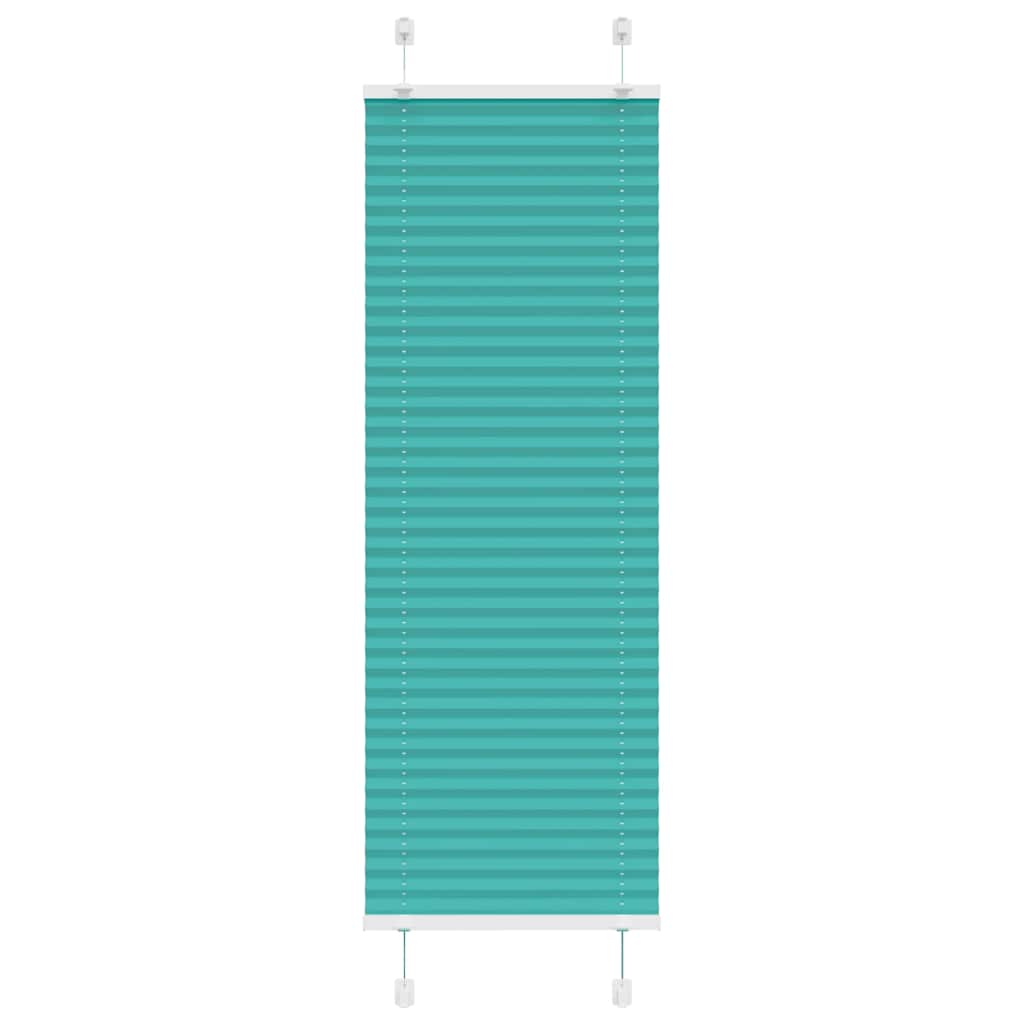Plisirana zavjesa petrolej zelena 40x100 cm Širina tkanine 39,4 cm Poliester