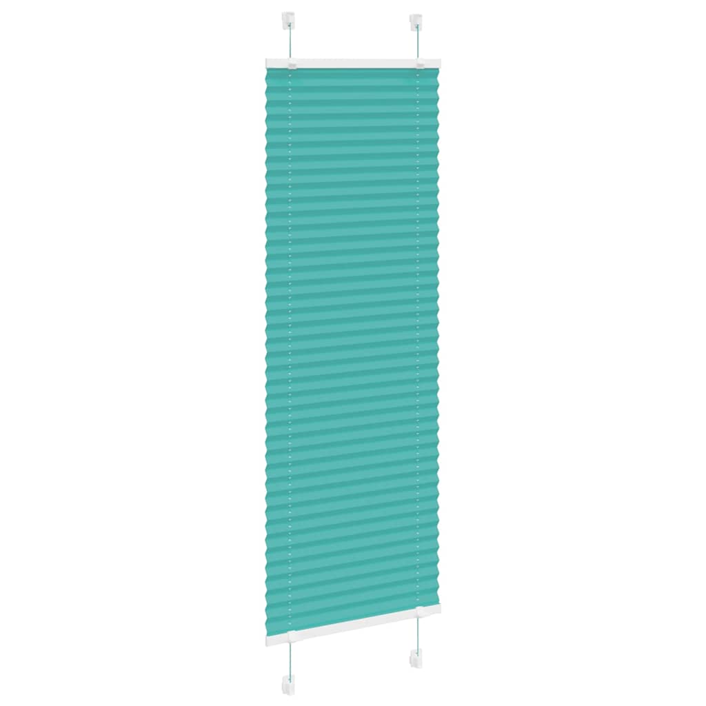 Plisirana zavjesa petrolej zelena 40x100 cm Širina tkanine 39,4 cm Poliester