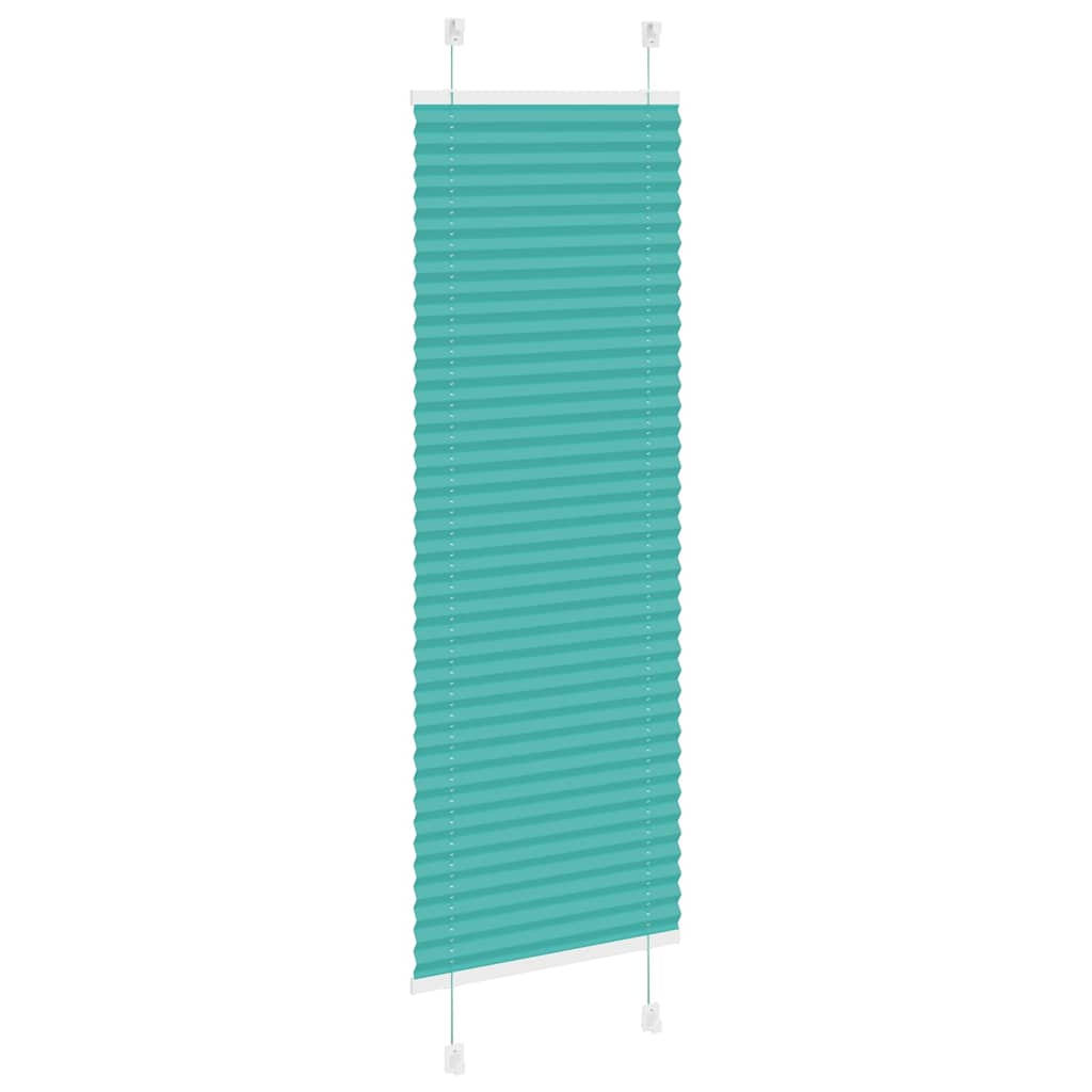 Plisirana zavjesa petrolej zelena 40x100 cm Širina tkanine 39,4 cm Poliester