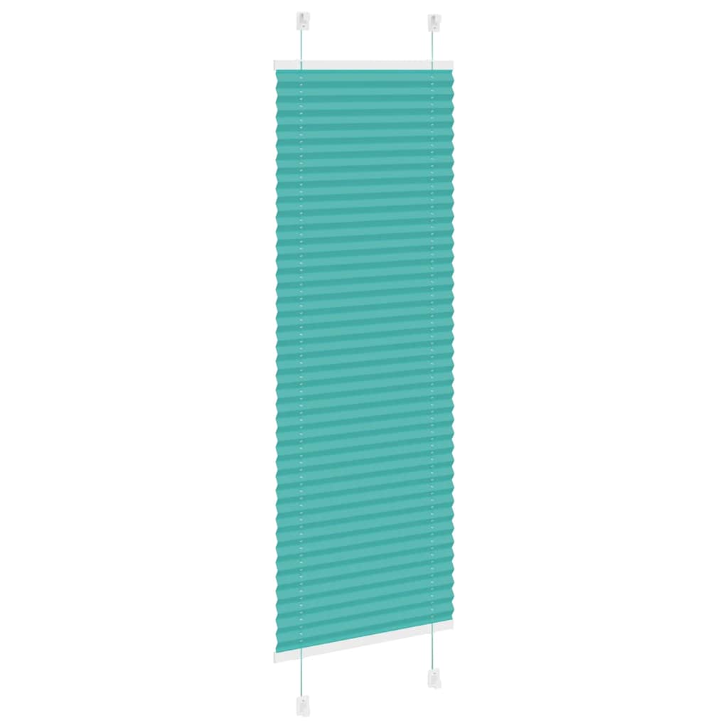 Plisirana zavjesa petrolej zelena 50x100 cm Širina tkanine 49,4 cm Poliester