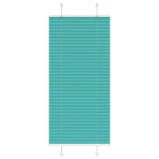 Plisirana zavjesa petrolej zelena 65x100 cm Širina tkanine 64,4 cm Poliester