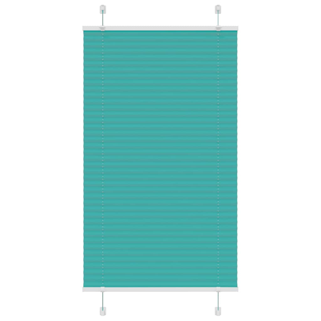 Plisirana zavjesa petrolej zelena 70x100 cm Širina tkanine 69,4 cm Poliester