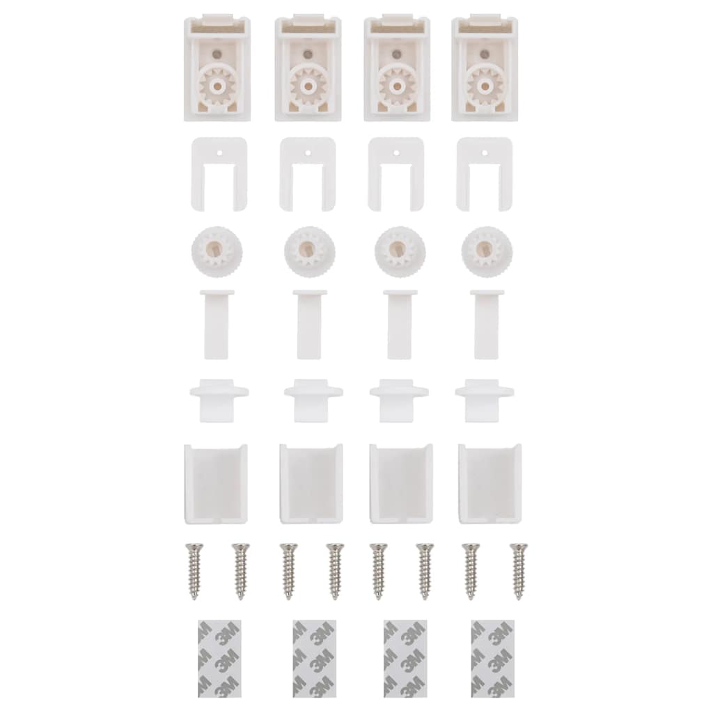 Plisirana zavjesa petrolej zelena 75x100 cm Širina tkanine 74,4 cm Poliester