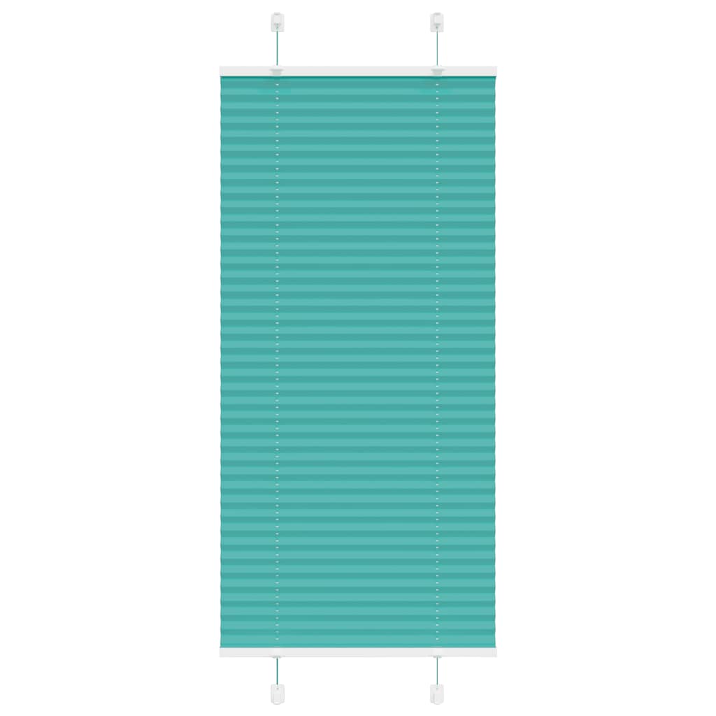 Plisirana zavjesa petrolej zelena 65x150 cm Širina tkanine 64,4 cm Poliester