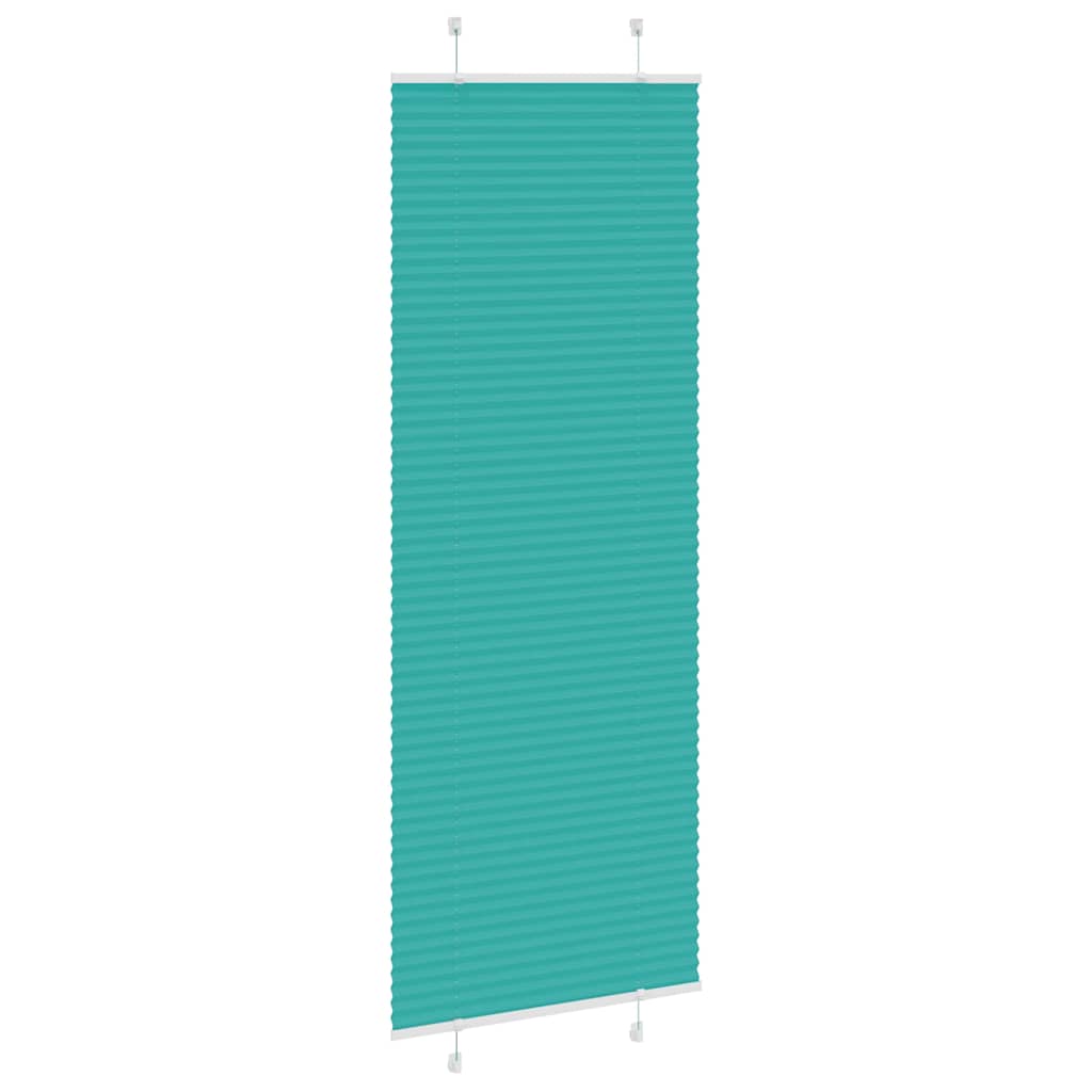 Plisirana zavjesa petrolej zelena 70x200 cm Širina tkanine 69,4 cm Poliester