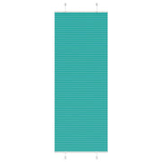 Plisirana zavjesa petrolej zelena 75x200 cm Širina tkanine 74,4 cm Poliester