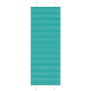 Plisirana zavjesa Petrolej zelena 80x200 cm Širina tkanine 79,4 cm Poliester