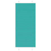 Plisirana zavjesa Petrolej zelena 90x200 cm Širina tkanine 89,4 cm Poliester