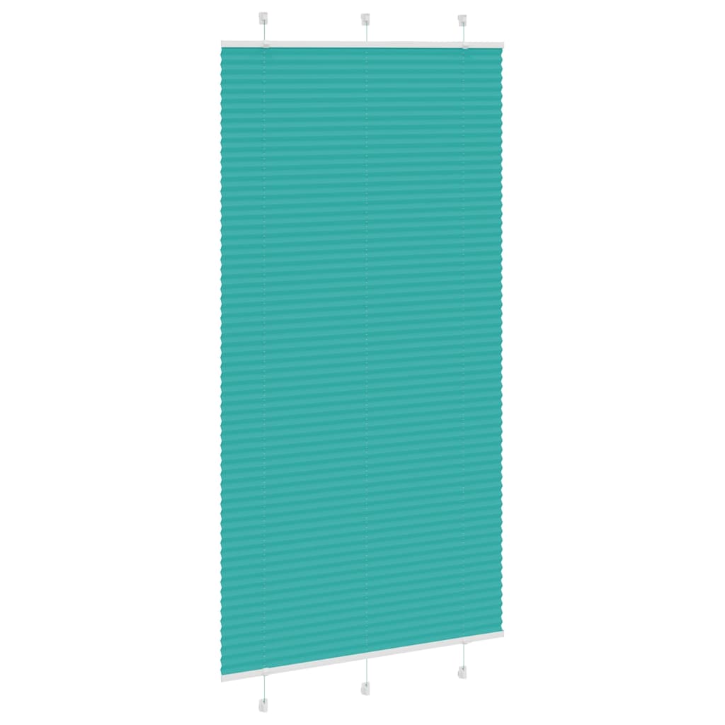 Plisirana zavjesa petrolej zelena 105x200 cm Širina tkanine 104,4 cm Poliester