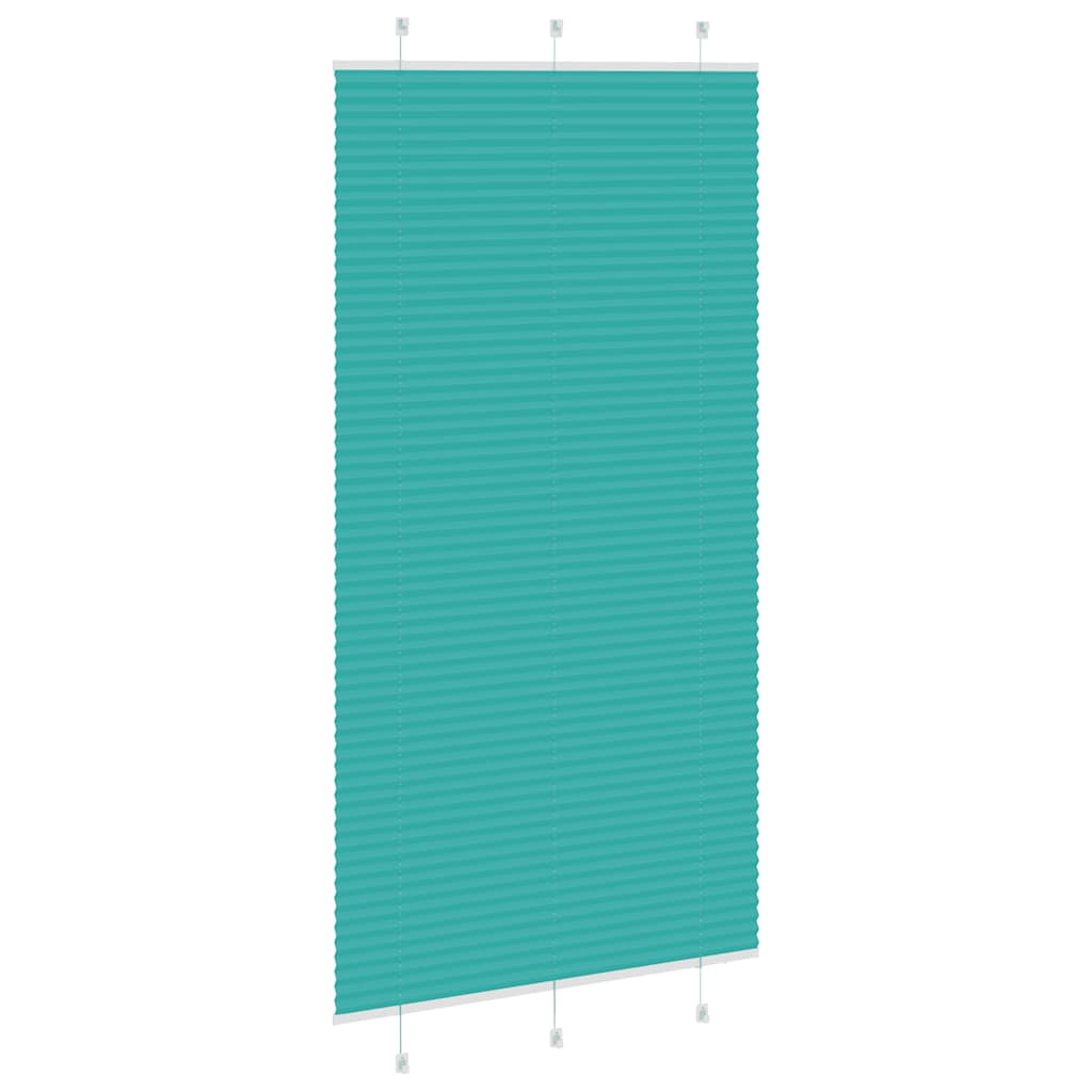 Plisirana zavjesa petrolej zelena 110x200 cm Širina tkanine 109,4 cm Poliester