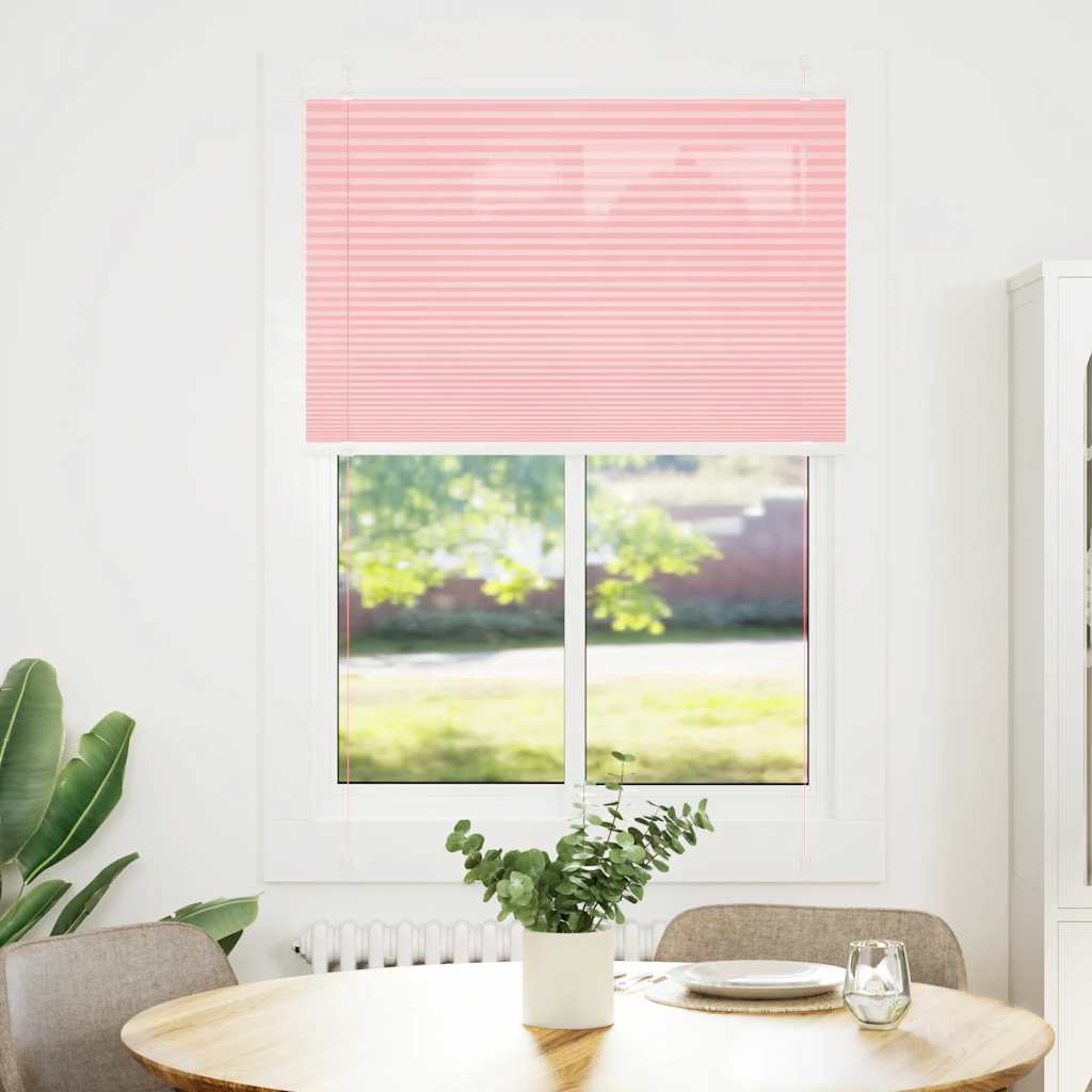 Plisirana zavjesa Roza 85x150 cm Širina tkanine 84,4 cm Poliester